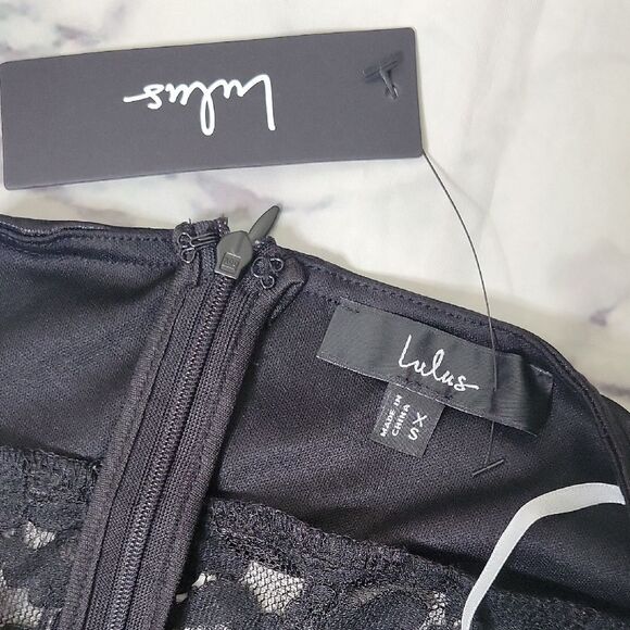 Lulus Black Plisse Strapless Maxi Dress - Picture 2 of 8